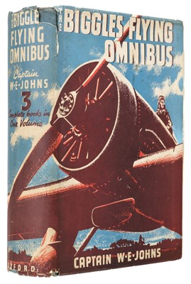 Lot 635 - Johns (W.E). The Biggles Flying Omnibus, 1st edition, London: Oxford University Press, 1940