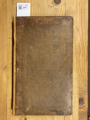 Lot 217 - Howell (James). Paroimiographia. Proverbs, or, Old sayed savves & adages, 1659