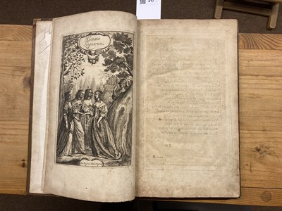Lot 217 - Howell (James). Paroimiographia. Proverbs, or, Old sayed savves & adages, 1659