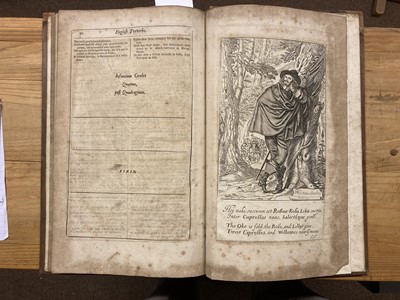 Lot 217 - Howell (James). Paroimiographia. Proverbs, or, Old sayed savves & adages, 1659