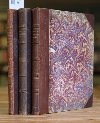 Lot 61 - Kirby (William F.). European Butterflies and Moths, one volume in 3, 1882