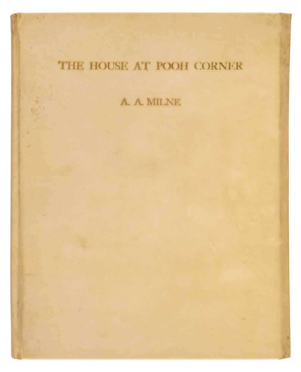 Lot 573 - Milne (A.A.) The House at Pooh Corner, limited edition of 20, 1928