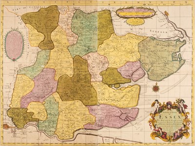 Lot 98 - Essex. Morden (Robert & Pask Joseph), To the Nobility and Gentry of Essex..., circa 1700