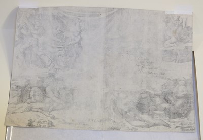 Lot 3 - Vico (Enea, 1523-1567), after Michelangelo. Infant Bacchanal