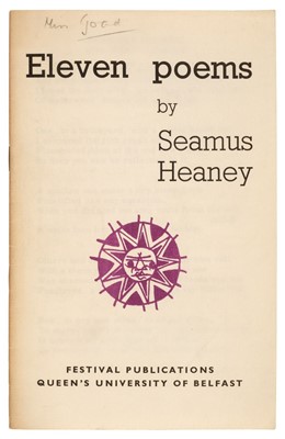 Lot 902 - Heaney (Seamus). Eleven Poems, [1965]