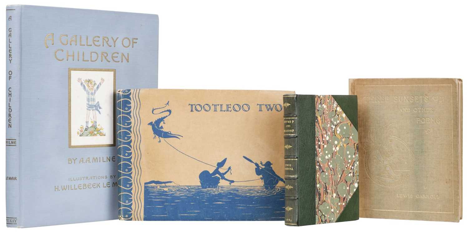 Lot 432 Carroll (Lewis). Rhyme? And Reason?, 1st