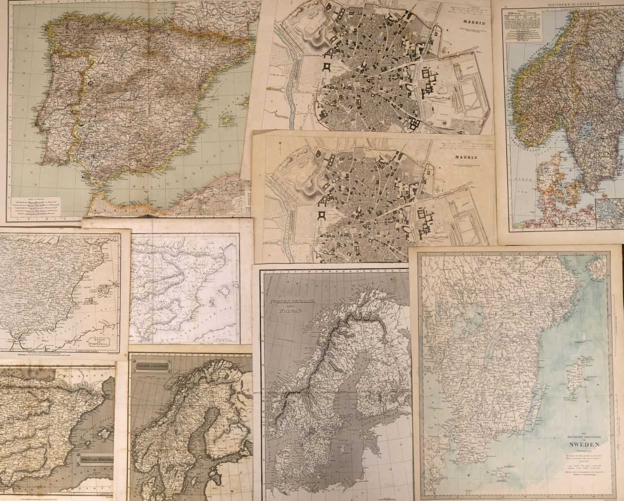 Lot 102 - Foreign Maps. A collection of approximately