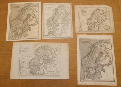 Lot 102 - Foreign Maps. A collection of approximately 200 Foreign maps, mostly 19th century