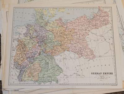 Lot 119 - Maps. A collection of approximately 725 maps,  19th & early 20th century