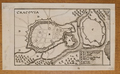 Lot 131 - Poland. A collection of 12 town and city plans, mostly 18th century