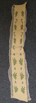 Lot 670 - Needlework. A collection of embroidered or beaded items, early 19th-early 20th century
