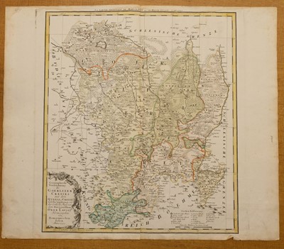 Lot 134 - Poland. A collection of twelve regional maps, 16th - 19th century