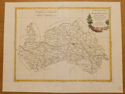 Lot 133 - Poland. A collection of fourteen regional maps, 16th - 18th century