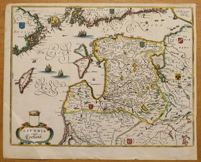 Lot 133 - Poland. A collection of fourteen regional maps, 16th - 18th century