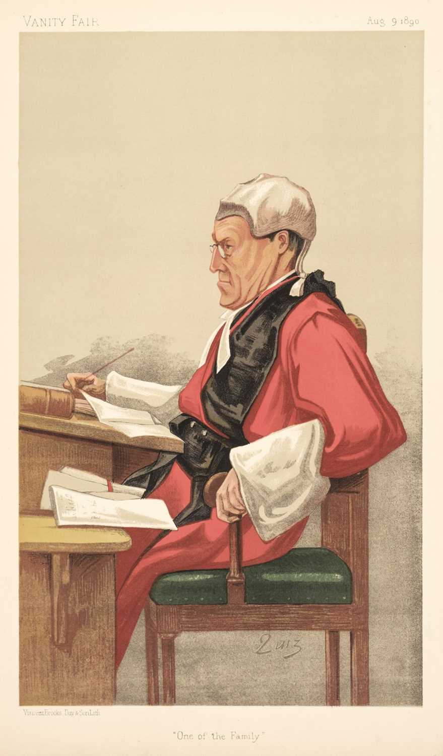 Lot 236 - Vanity Fair. A collection of 31 legal caricatures, late 19th & early 20th century