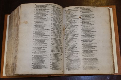 Lot 205 - Bible [English]. The Bible: that is, the Holy Scriptures ... in the Old and New Testament, 1610