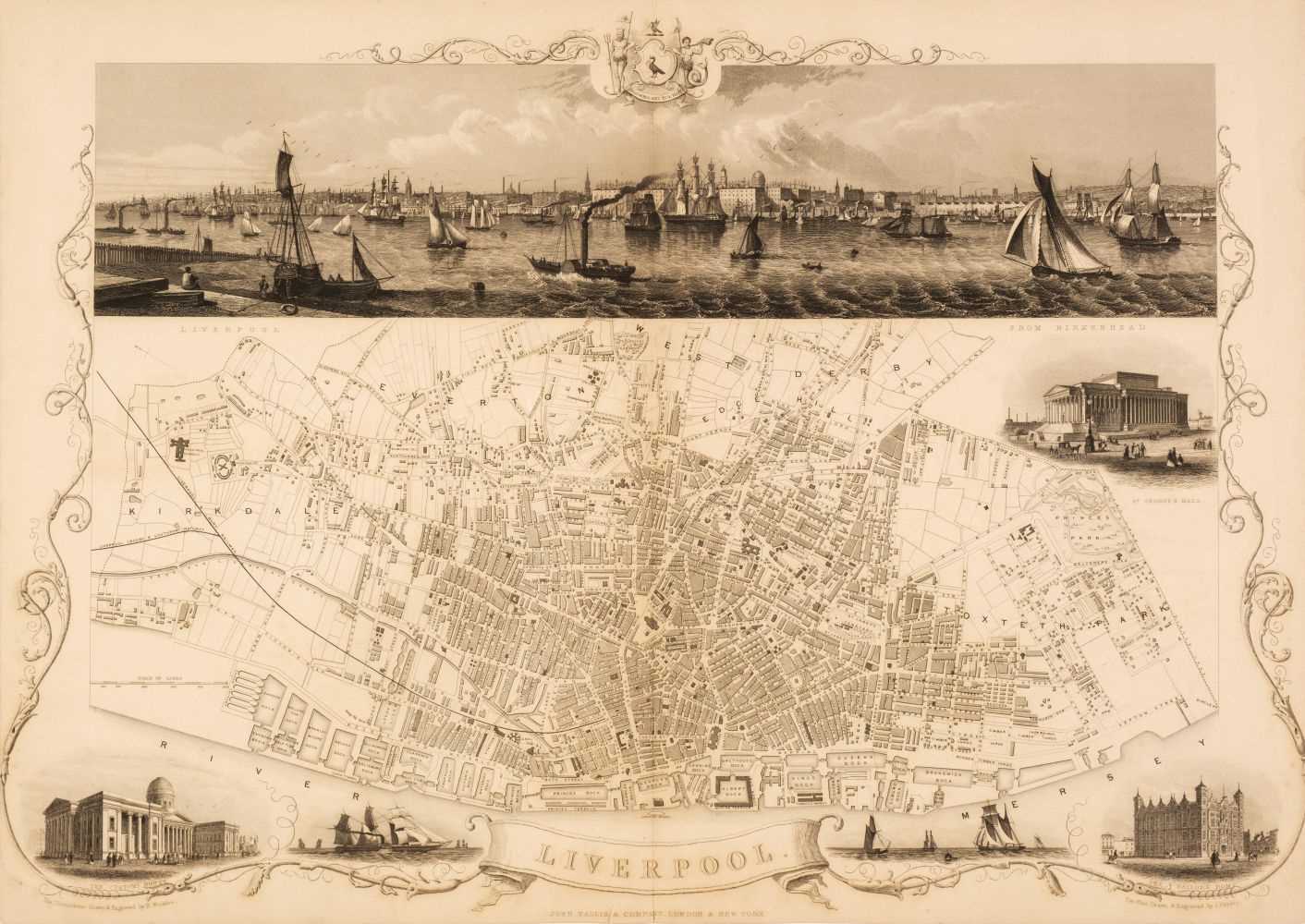 Lot 112 - Liverpool. Rapkin (J.), Liverpool, John Tallis & Company, circa 1850
