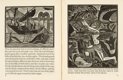 Lot 728 - Golden Cockerel Press. The Book of Jonah..., 1926