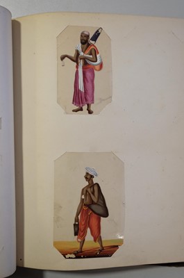 Lot 26 - Mica Paintings. An Album containing 85 paintings, circa 1850