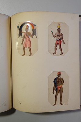 Lot 26 - Mica Paintings. An Album containing 85 paintings, circa 1850