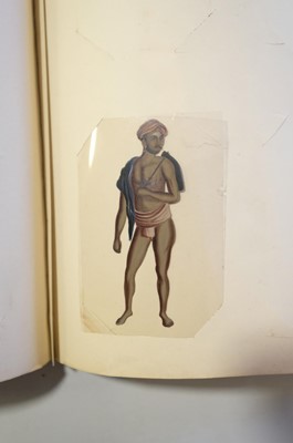 Lot 26 - Mica Paintings. An Album containing 85 paintings, circa 1850