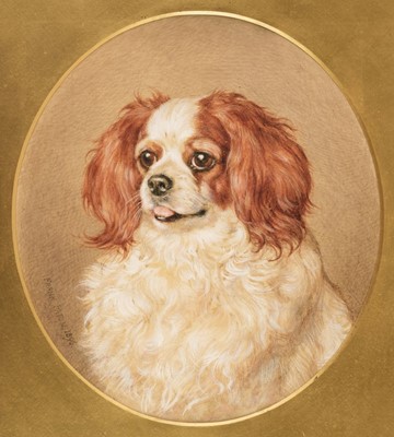 Lot 201 - Paton (Frank, 1855-1909). King Charles Spaniel, 1896