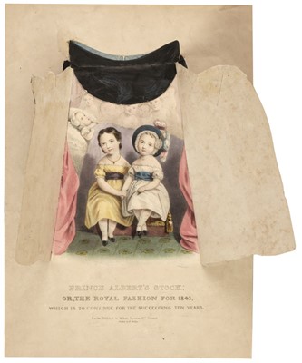 Lot 581 - Moveable. Prince Albert's Stock; or, the Royal Fashion for 1843