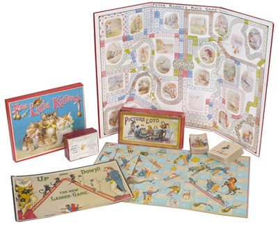 Lot 504 - Games. Peter Rabbit's Race Game, London: Frederick Warne & Co. Ltd, circa 1920