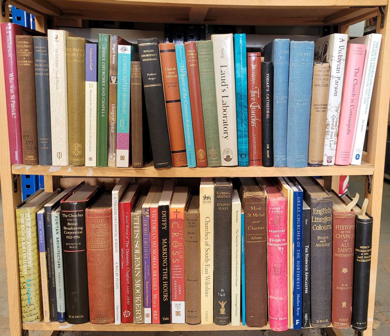 Lot 411 - Church History. A large collection of church