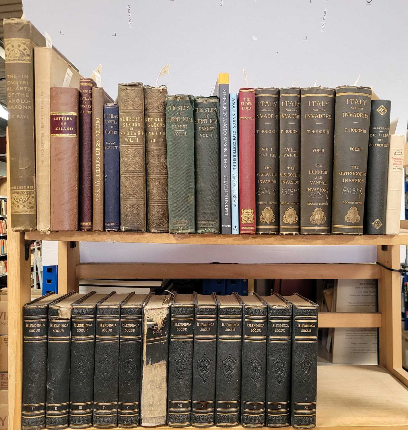 Lot 19 - Icelandic & Viking. 30 volumes of Icelandic, Viking & Norse reference