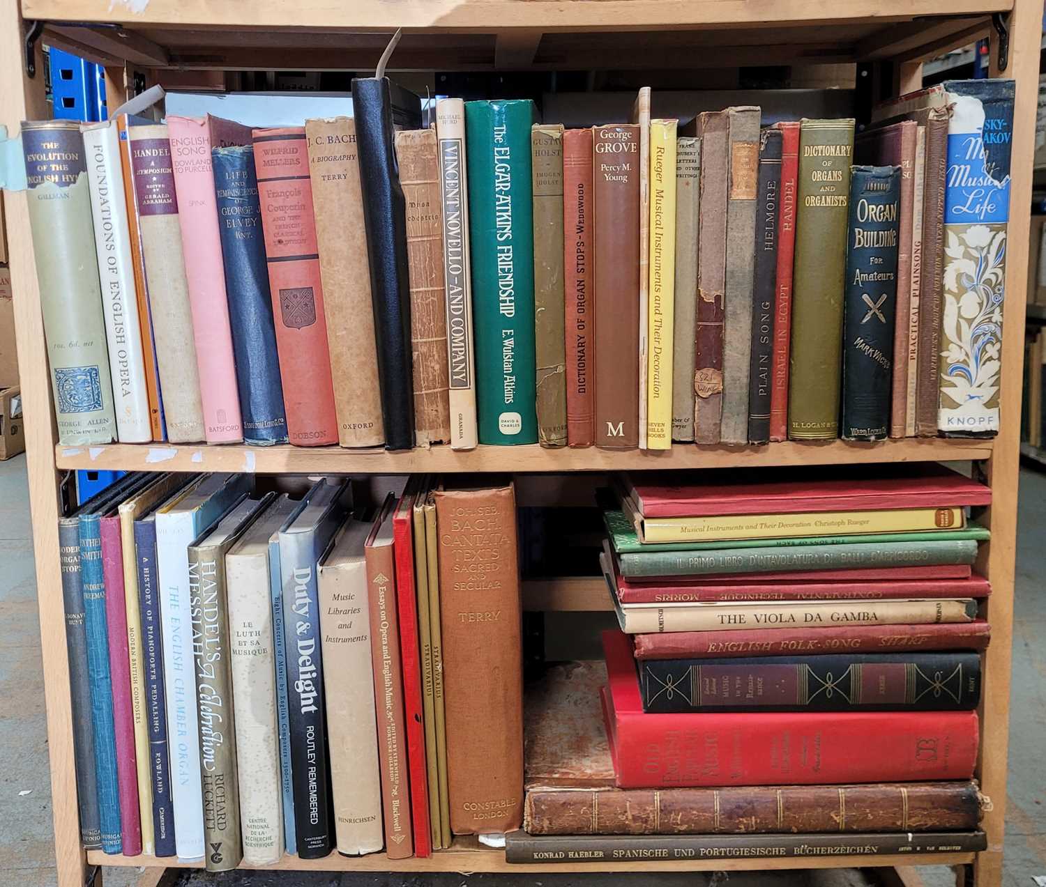 Music References Lot 423 - Music. A large collection of music reference