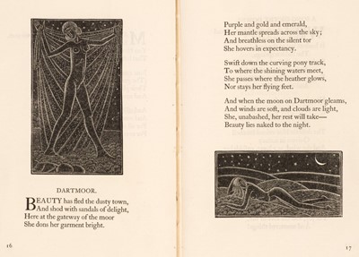 Lot 727 - Golden Cockerel Press. Sonnets and Verses by Enid Clay, Waltham St Lawrence, 1925