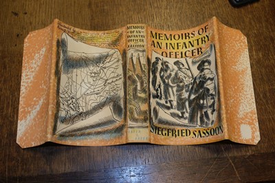 Lot 764 - Sassoon (Siegfried). Memoirs of an Inventory Officer, with illustrations by Barnett Freedman, 1931