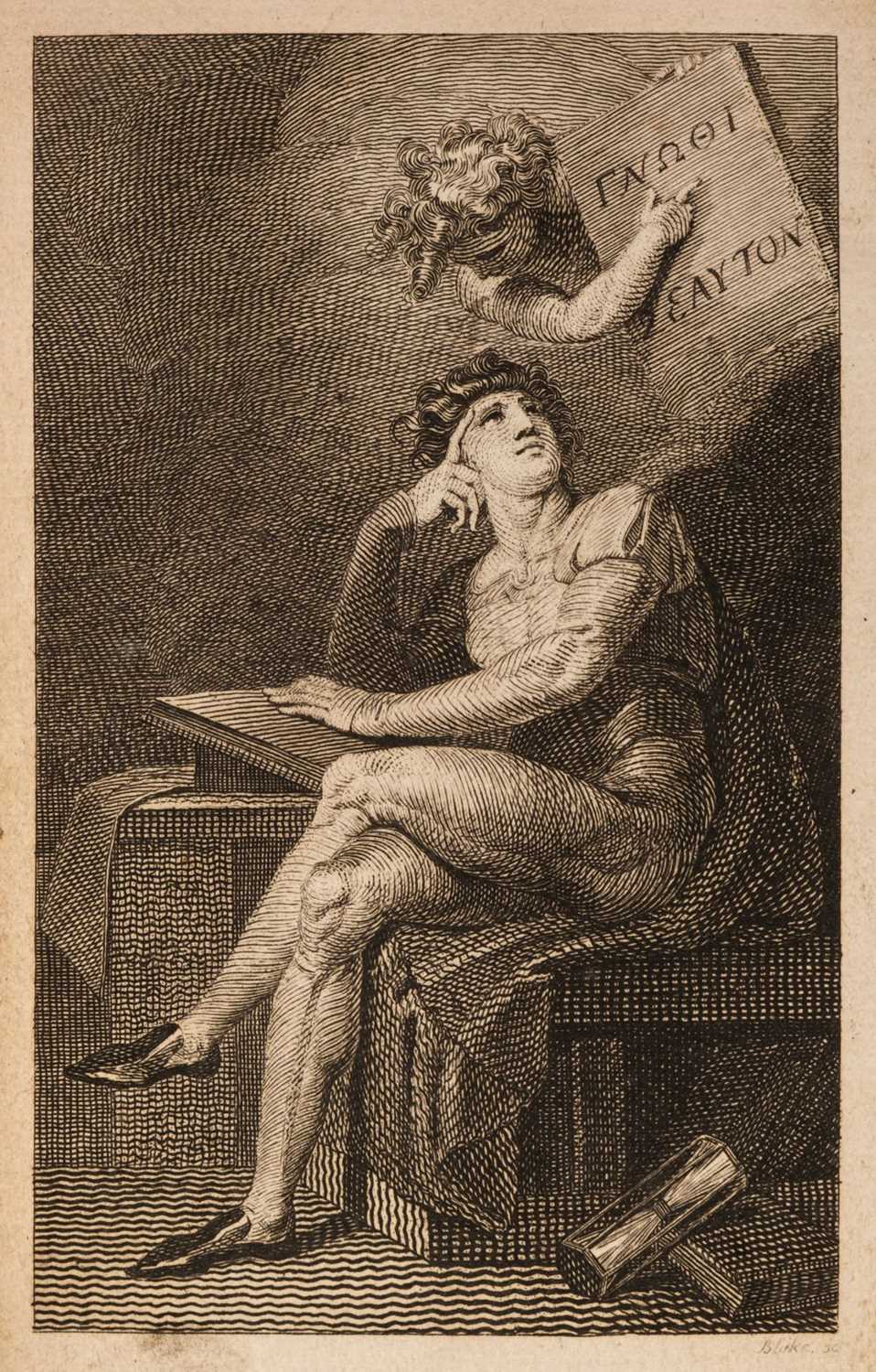 Lot 234 - Blake (William, illustrator). Aphorisms on Man, 1789..., and others