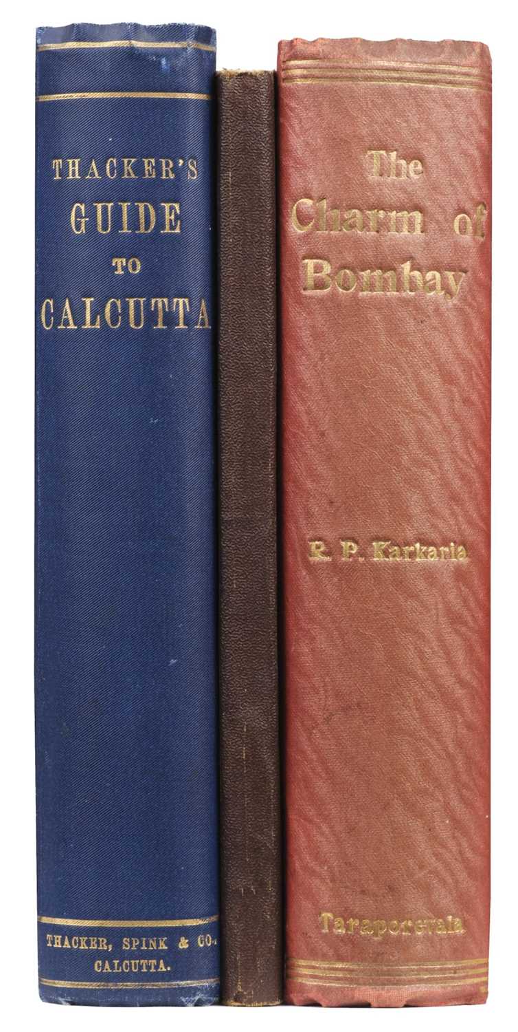 Lot 15 - Firminger (Rev. W. K.). Thacker's Guide to Calcutta, 1906..., and others