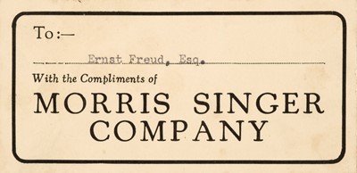 Lot 397 - Morris Singer Company. Architectural Metalwork, London: Morris Singer Company, circa 1930