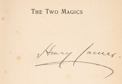 Lot 846 - James (Henry). The Two Magics..., 1898..., and others