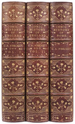 Lot 258 - A'Beckett (Gilbert A.). The Comic History of England, [1897-1898].., and others