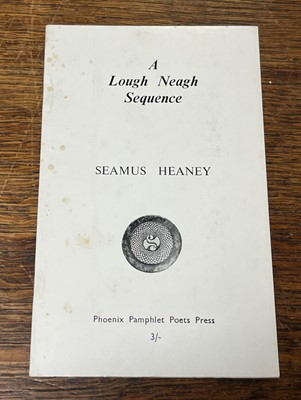 Lot 905 - Heaney (Seamus, 1939-2013). A Lough Neagh Sequence, 1st edition, Manchester