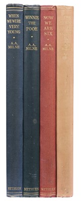 Lot 569 - Milne (A. A.). When We Were Very Young, 3rd edition, 1924 and 3 others, 1st editions