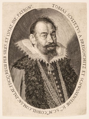 Lot 8 - Sadeler II (Aegidius, 1570-circa 1629). Portrait of Tobias Scultetus, 1610, engraving