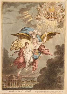 Lot 274 - Gillray (James). The Guardian Angel..., H. Humphrey, April 22nd 1805