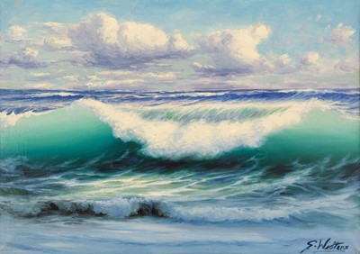 Lot 360 - Welter (Guglielmo, 1913-2003). Seascape, circa 1979