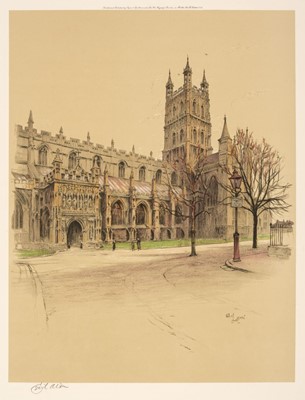 Lot 177 - Aldin (Cecil). Six Views of English Cathedrals, Eyre & Spottiswoode, circa 1924