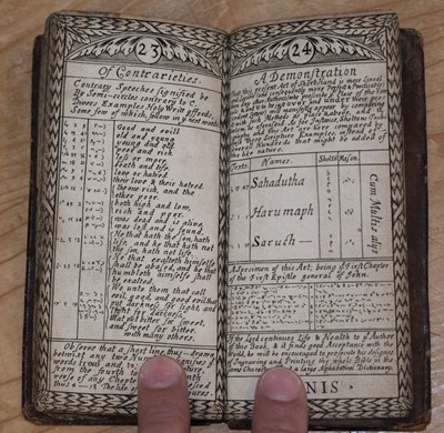 Lot 351 - Mason (William). Arts Advancement or the most Exact ... Easy method of Short-hand-Writing, 1687