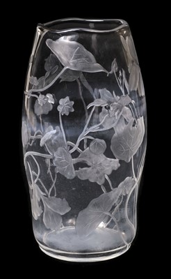 Lot 422 - Glass Vase. An art nouveau glass vase