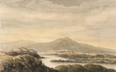 Lot 105 - Smith (John ‘Warwick’, 1749-1831). A View in Wales, circa 1785, watercolour