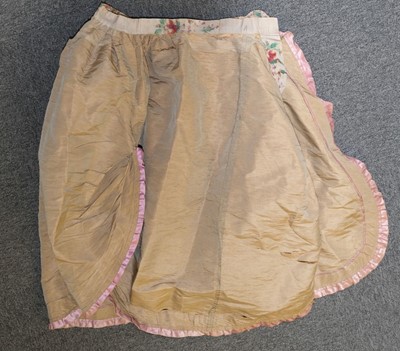 Lot 633 - Clothing. An 1840s day dress, and one other similar