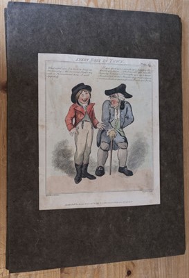 Lot 295 - Woodward (George). Nine caricatures..., etched by F. Sansom, 1796