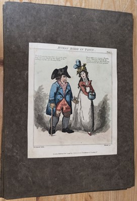 Lot 295 - Woodward (George). Nine caricatures..., etched by F. Sansom, 1796